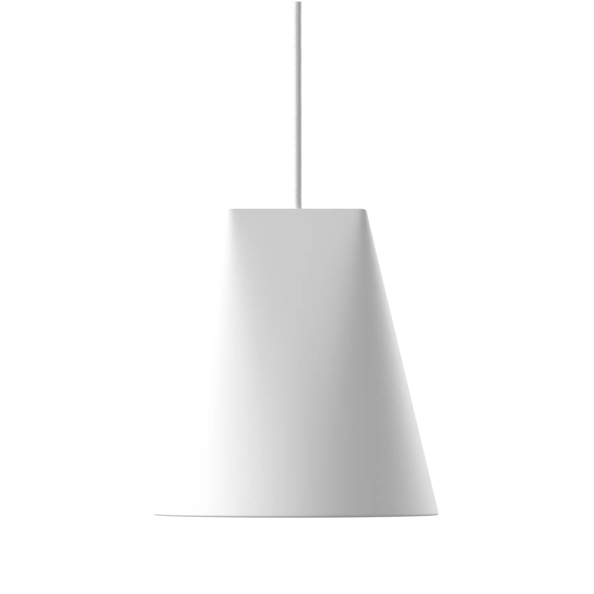 Loftslampe keramik 23x23,5 cm, White MOEBE