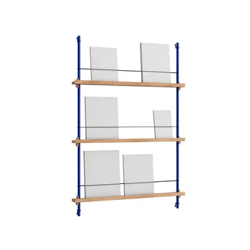 Magazine Shelving avisholder - Eg-deep blue, 85x115x7 cm, MS.115.1 - MOEBE