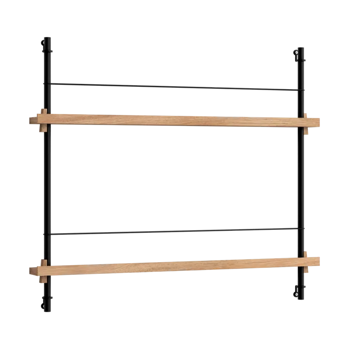 Moebe avisholder - Oak-black - MOEBE