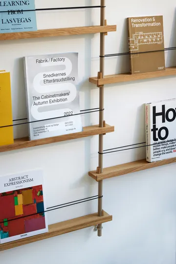 Moebe avisholder - Oak-grey - MOEBE