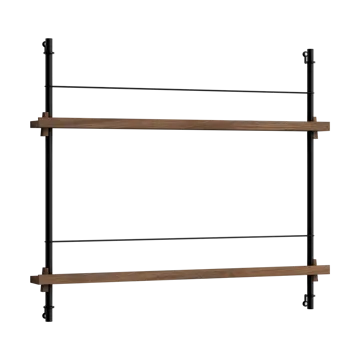 Moebe avisholder - Smoked oak-black - MOEBE