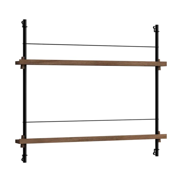 Moebe avisholder - Smoked oak-black - MOEBE