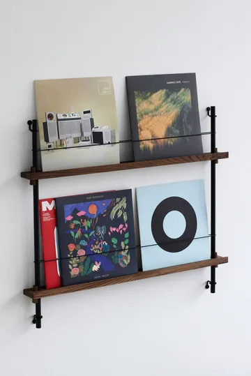 Moebe avisholder - Smoked oak-green - MOEBE