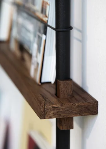 Moebe avisholder - Smoked oak-white - MOEBE