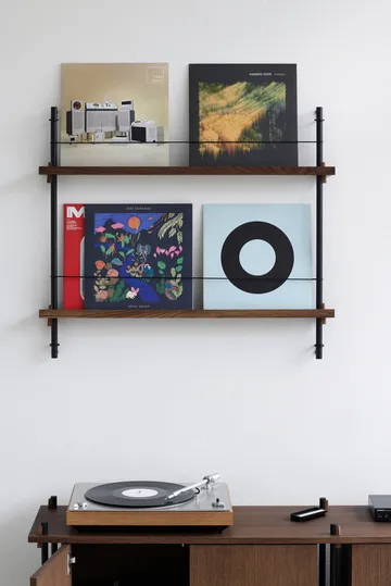 Moebe avisholder - Smoked oak-white - MOEBE