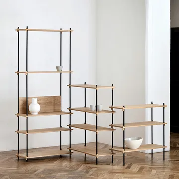 Moebe bagstykke til hylde 85 cm - Eg - MOEBE