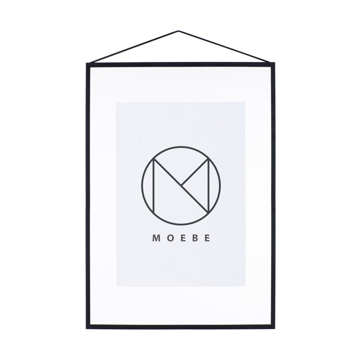 Moebe Frame A2 Sort | Skandinavisk Design | Billedrammer | Sort