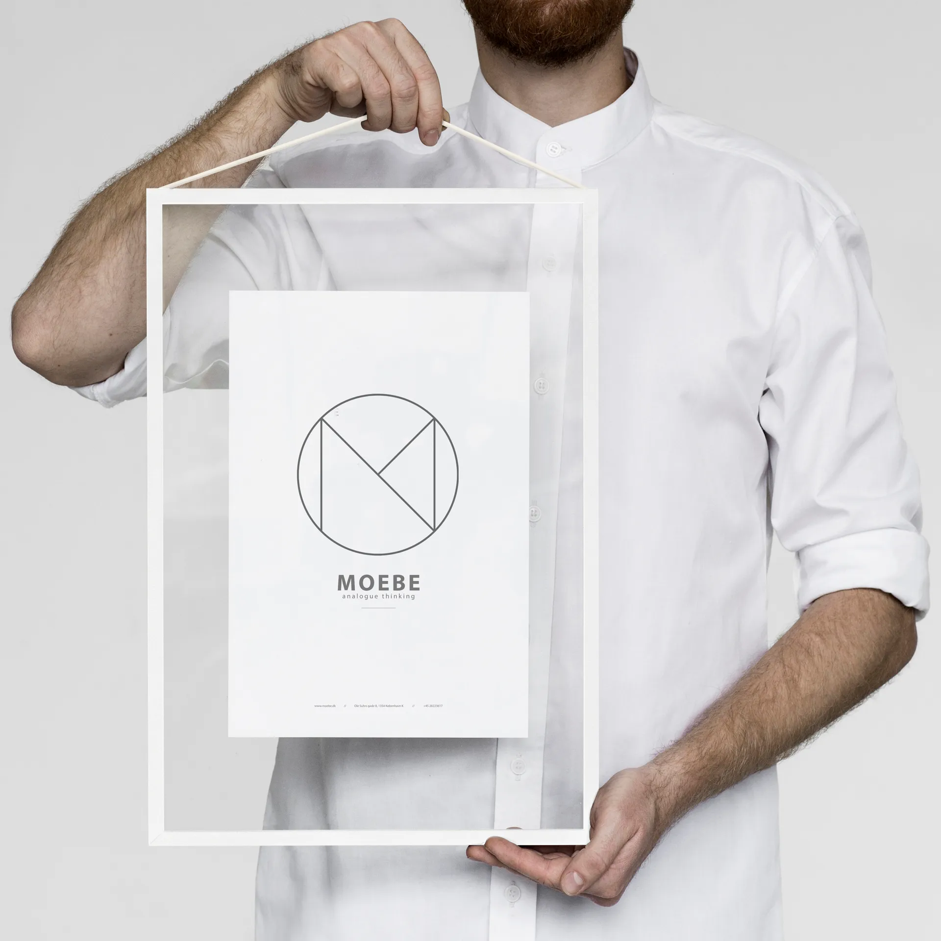 Moebe Frame A3 31,7x44 cm, Hvid MOEBE