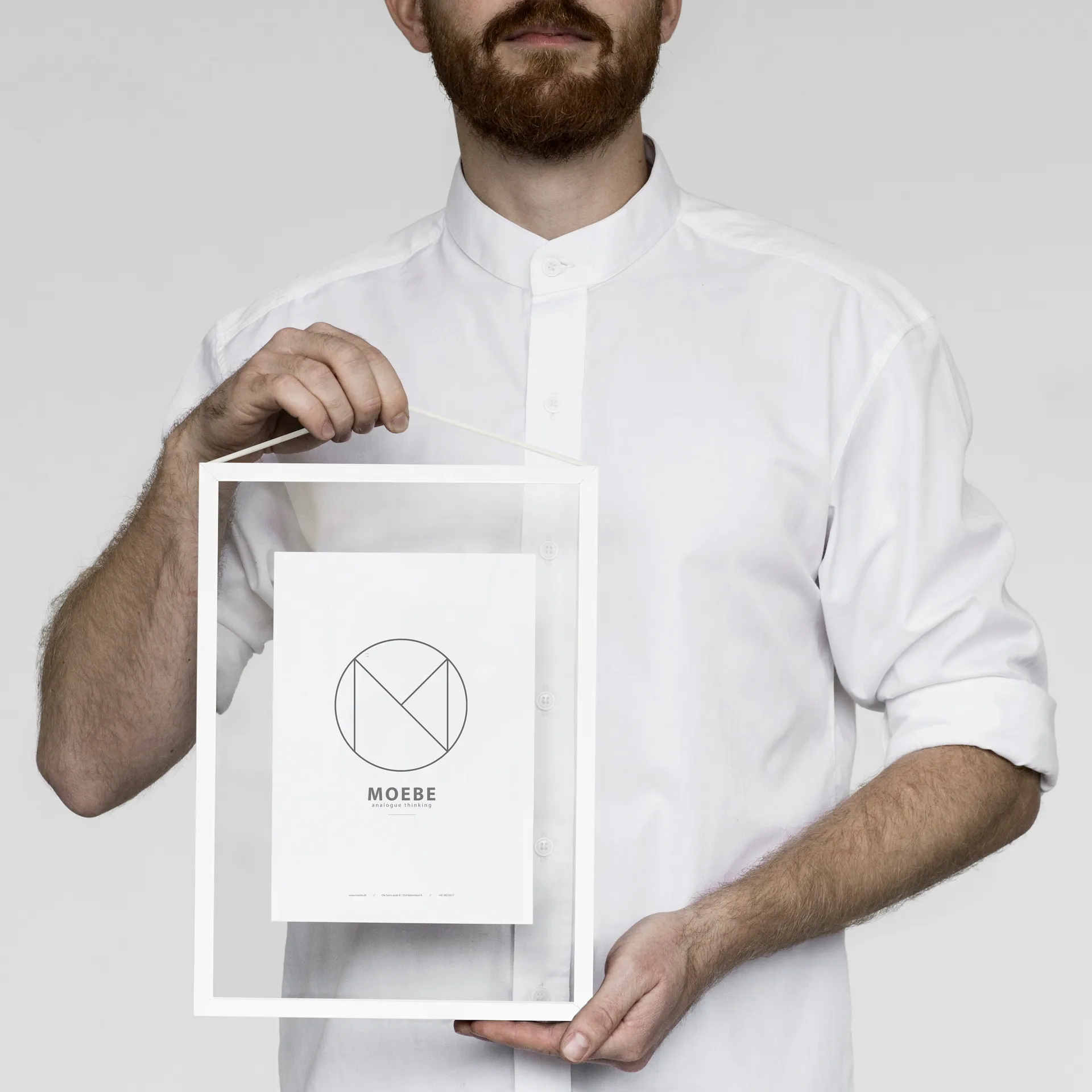 Moebe Frame A4 23x31,7 cm, Hvid MOEBE