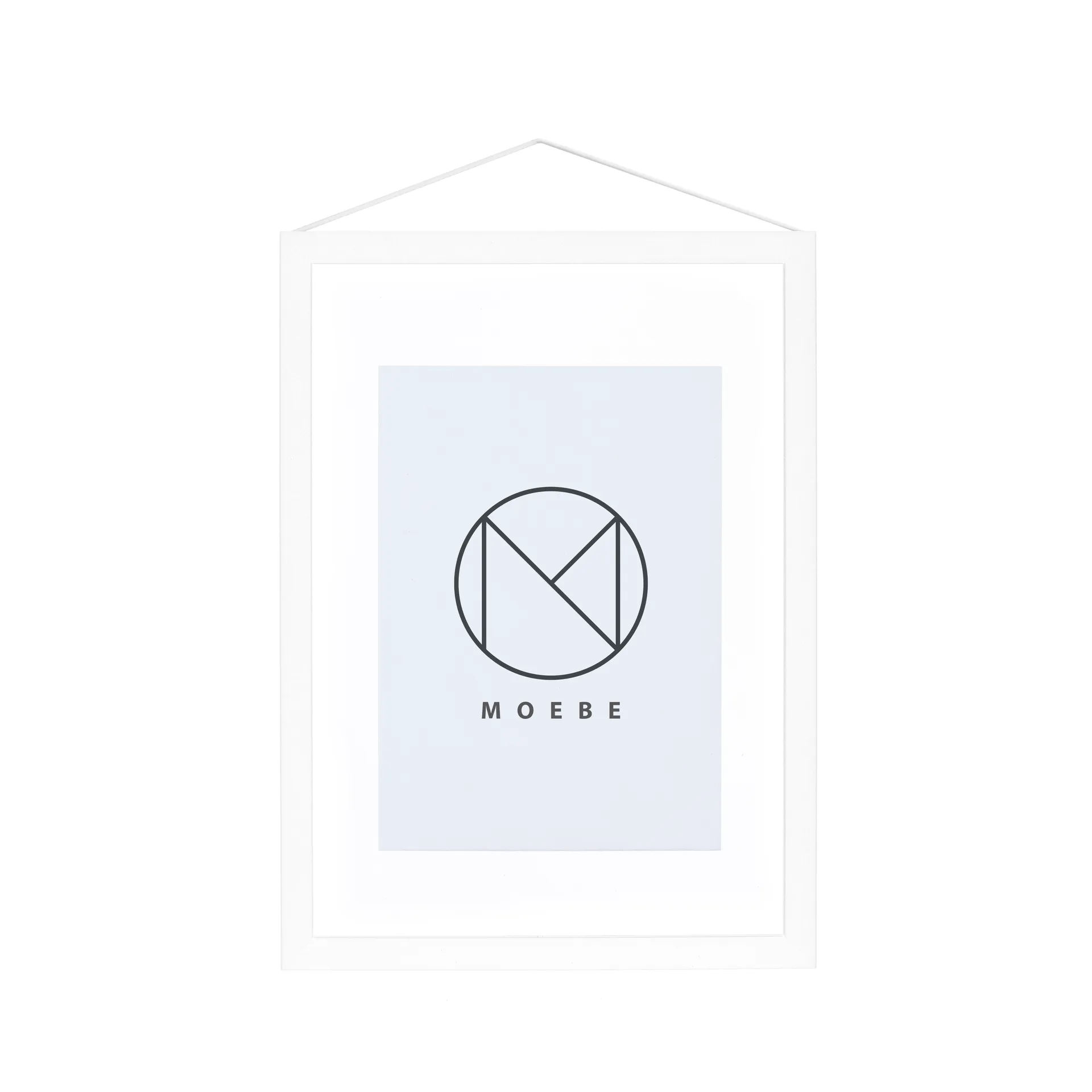 Moebe Frame A5 16,8x23 cm, Hvid MOEBE