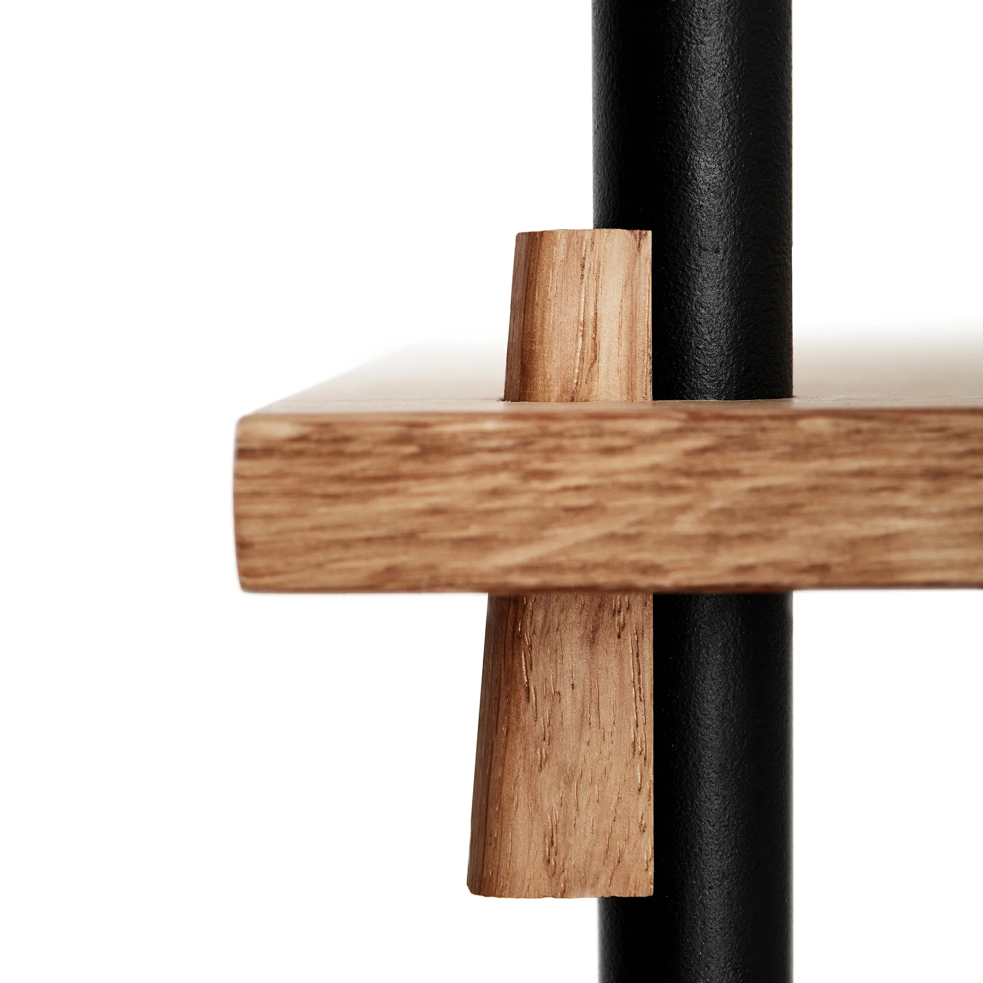 Moebe hyldeben 115 cm 2-pakke, Sort MOEBE