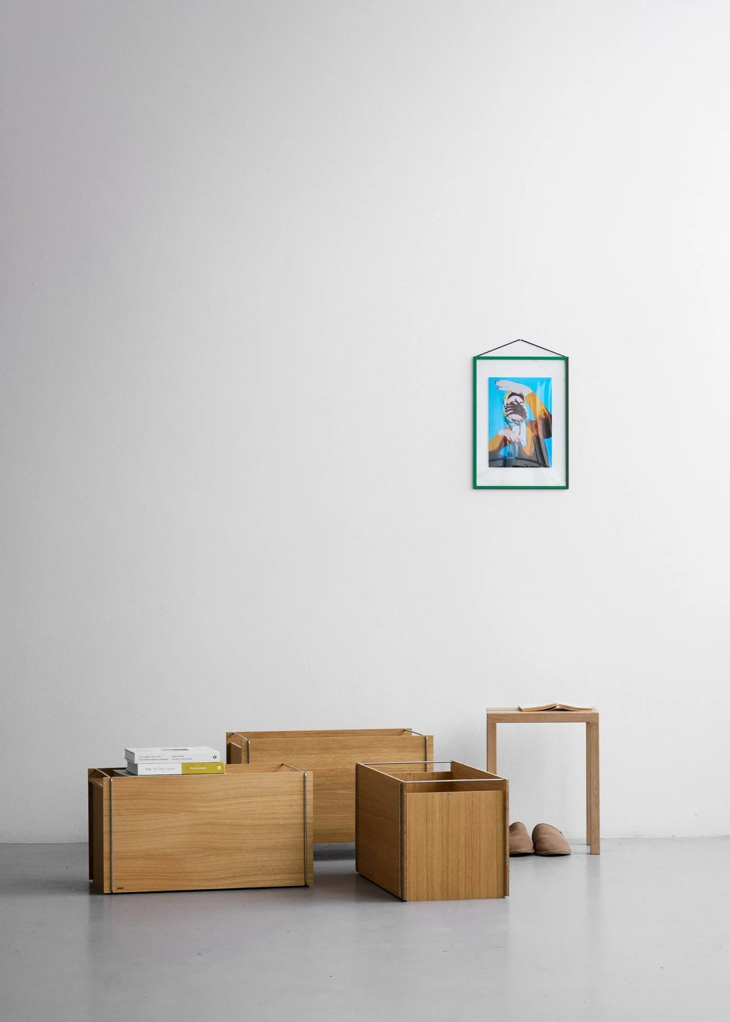 Moebe opbevaringsboks, Olieret eg-sort, small, 16,5x30x31 cm MOEBE