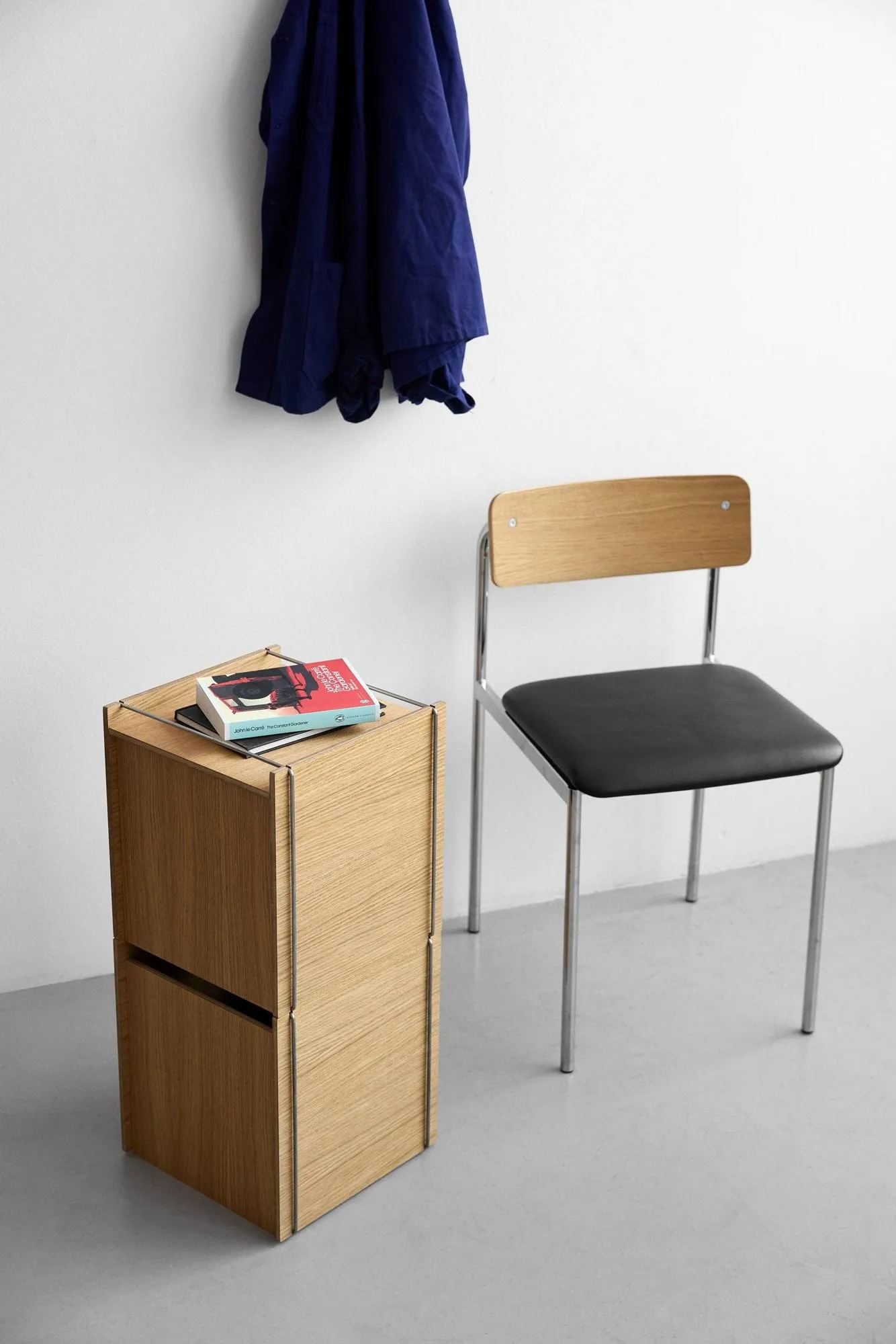 Moebe opbevaringsboks, Olieret eg-sort, square, 33x30x31 cm MOEBE