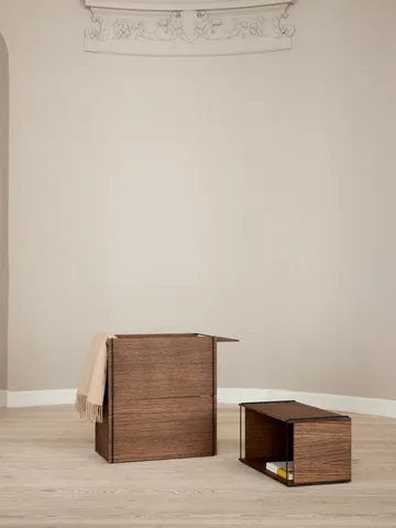 Moebe opbevaringsboks - Smoked oak-black - MOEBE