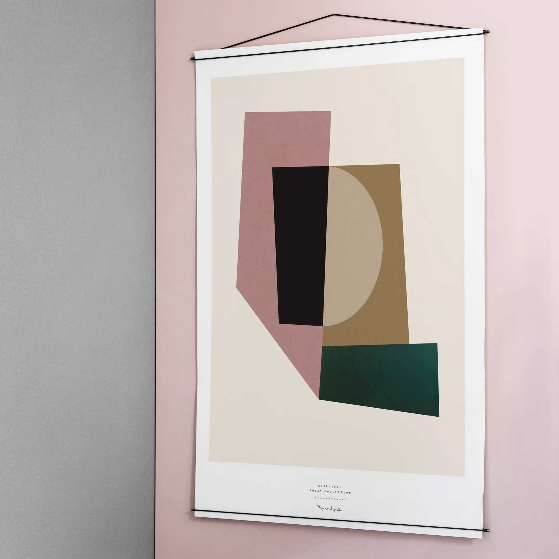 Moebe poster hanger 70x100 cm, Sort MOEBE