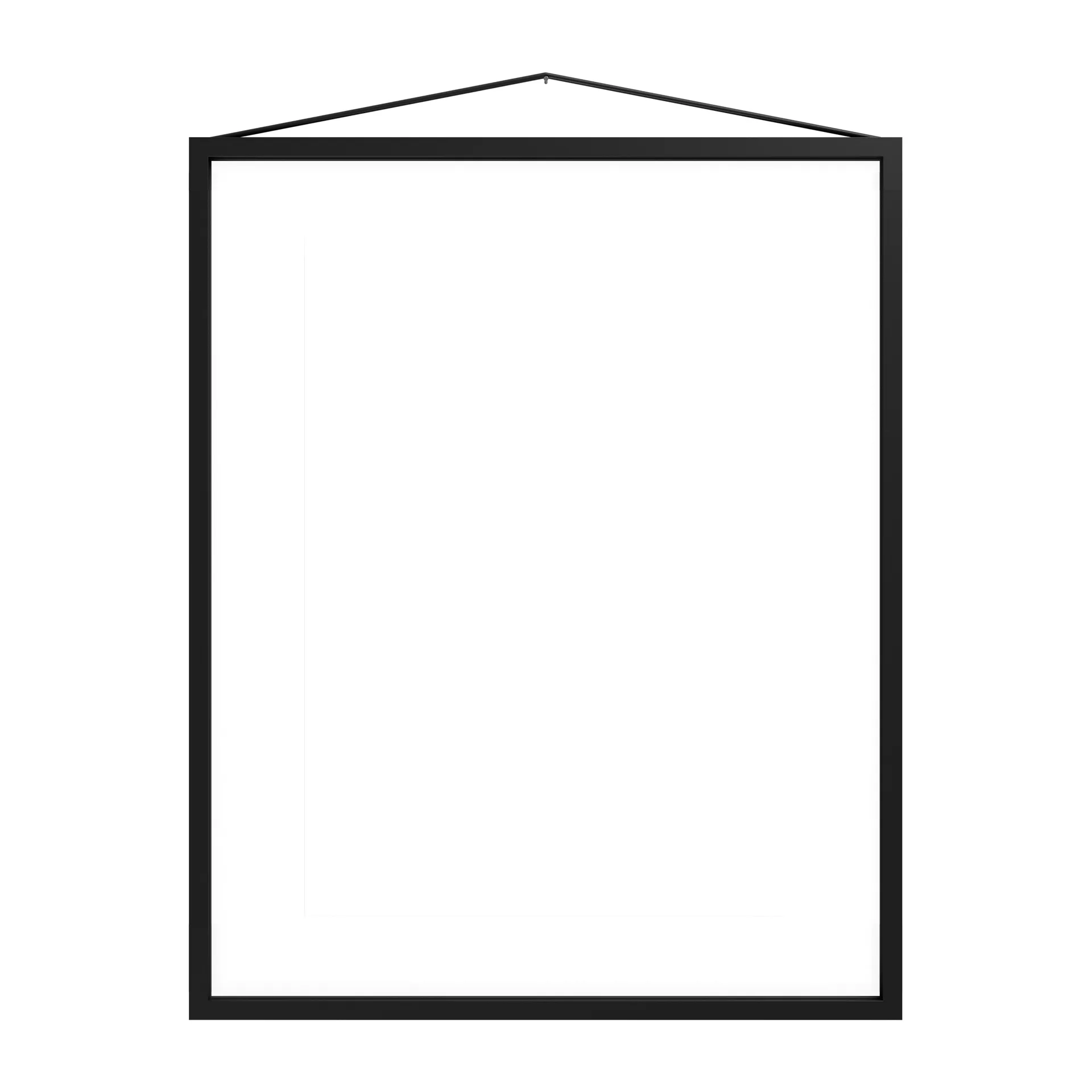 Moebe ramme 40x50 cm, Transparent/Black MOEBE