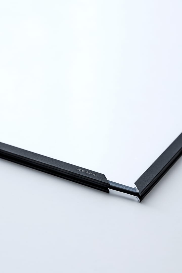 Moebe ramme 50x70 cm, Transparent/Black MOEBE