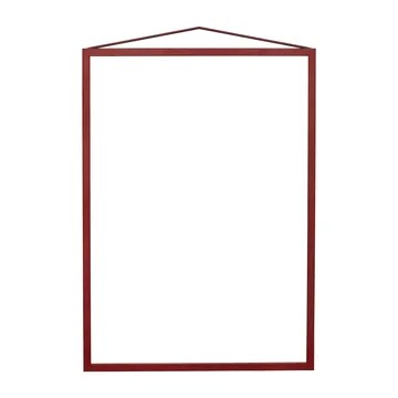Moebe ramme A3 31,3x43,6 cm - Transparent/Red - MOEBE