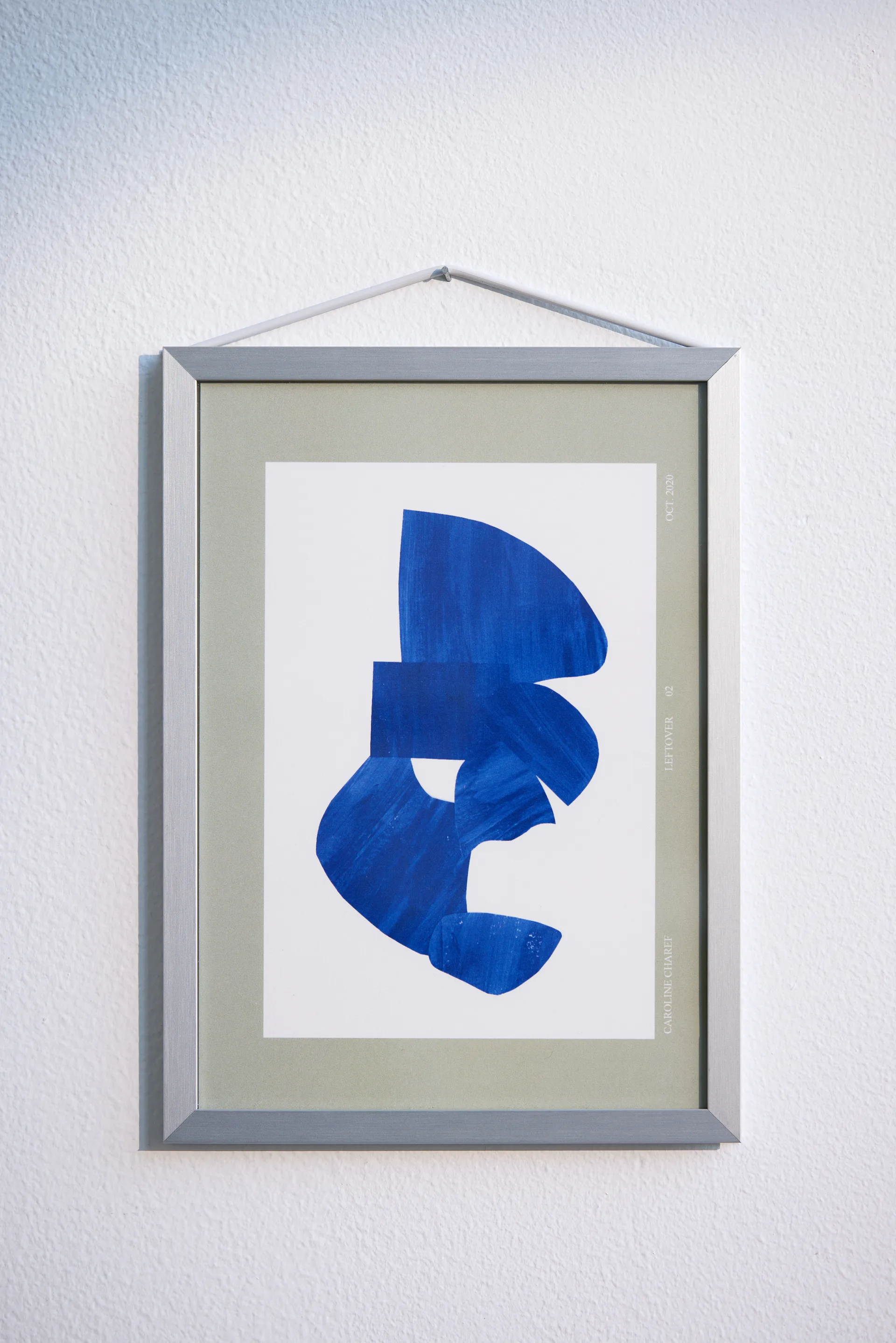 Moebe ramme A4 22,6x31,3 cm, Brushed aluminium MOEBE