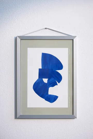 Moebe ramme A4 22,6x31,3 cm - Brushed aluminium - MOEBE