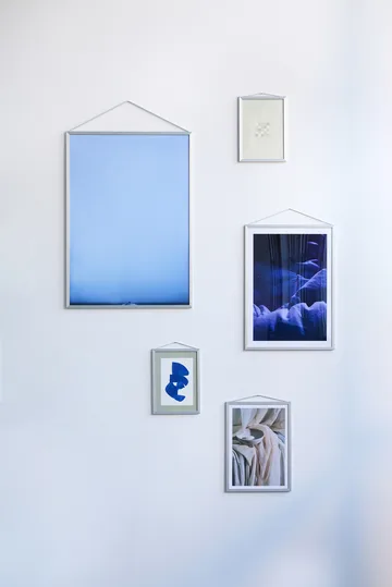 Moebe ramme A4 22,6x31,3 cm - Brushed aluminium - MOEBE