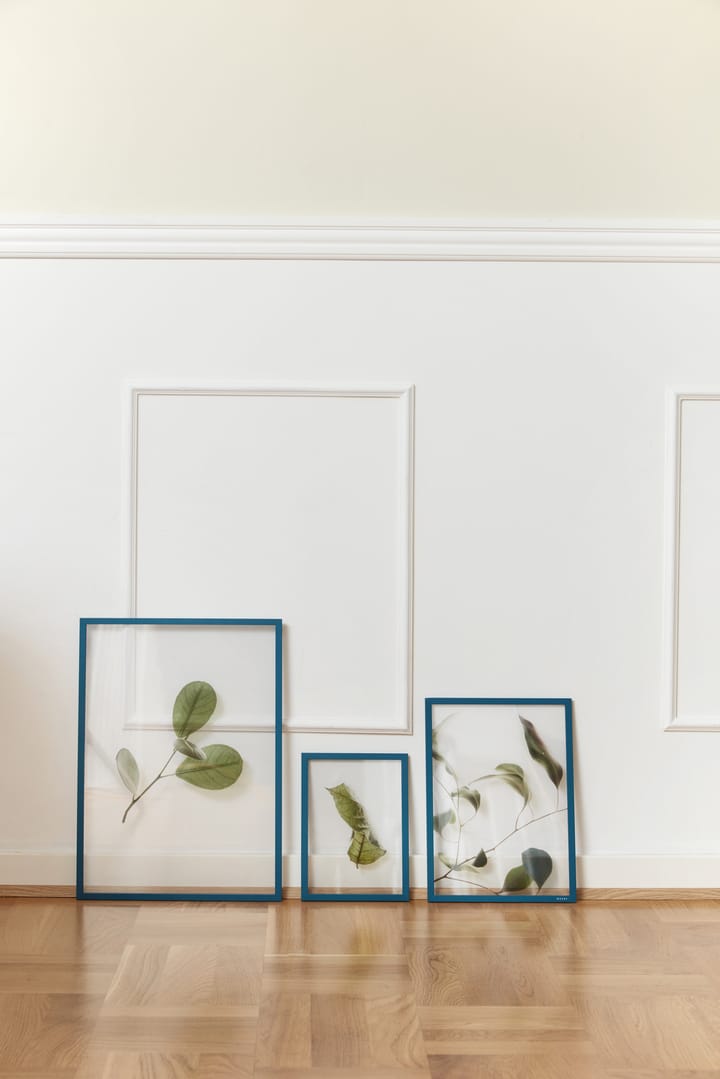 Moebe ramme A4 22,6x31,3 cm, Transparent/Blue MOEBE