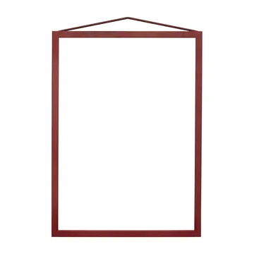 Moebe ramme A4 22,6x31,3 cm - Transparent/Red - MOEBE