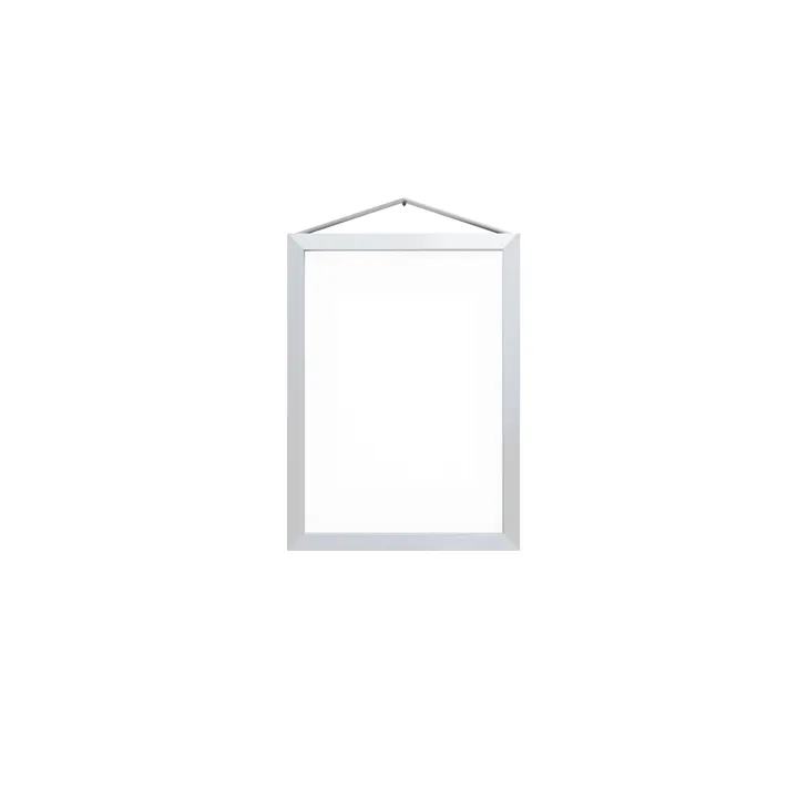 Moebe ramme A5 16,5x22,7 cm - Brushed aluminium - MOEBE