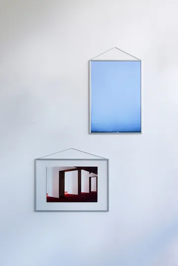 Moebe ramme A5 16,5x22,7 cm - Brushed aluminium - MOEBE