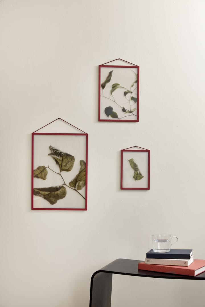Moebe ramme A5 16,5x22,7 cm, Transparent/Red MOEBE