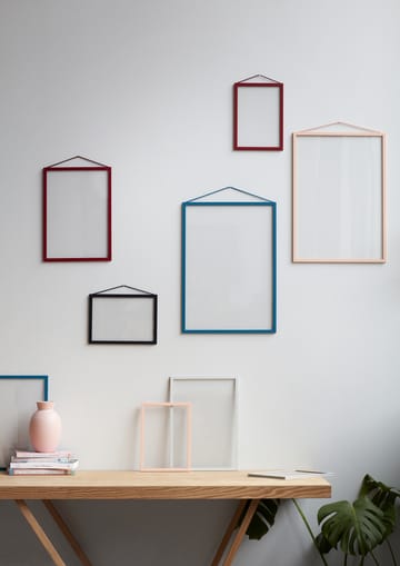 Moebe ramme A5 16,5x22,7 cm - Transparent/Red - MOEBE