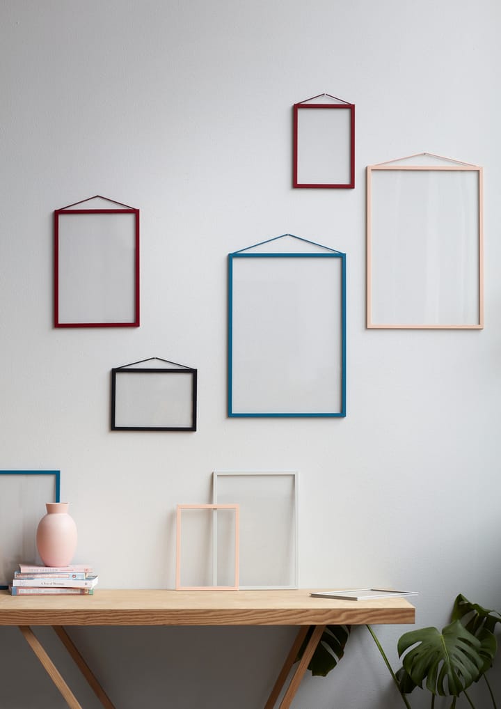 Moebe ramme A5 16,5x22,7 cm, Transparent/Red MOEBE