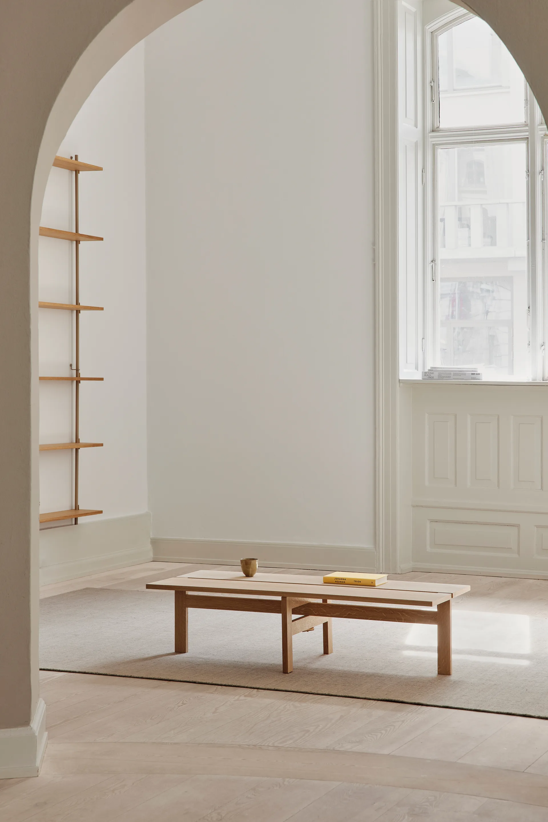 Moebe rectangular coffee table sofabord large, Eg MOEBE