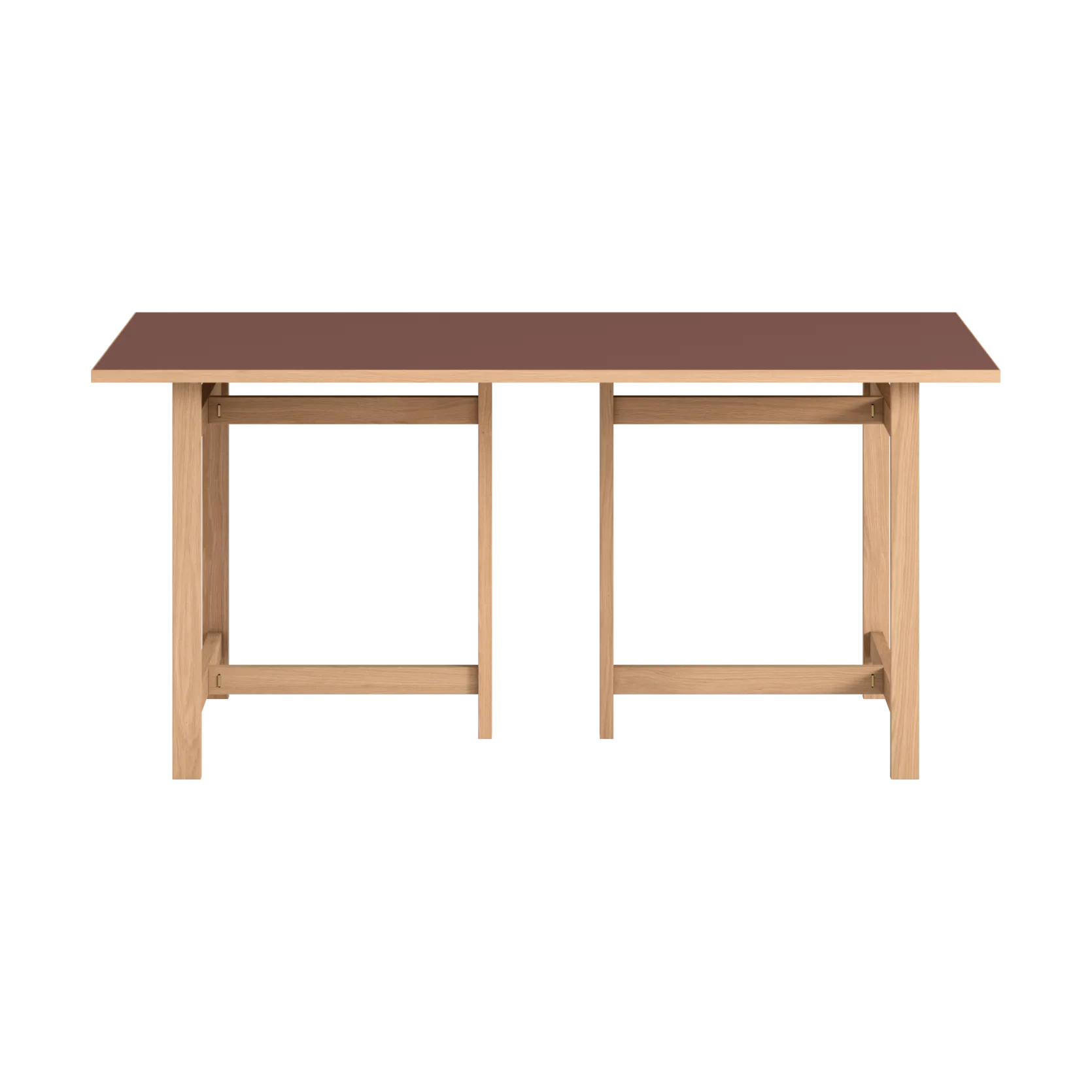 Moebe Rectangular spisebord, Burgundy, 160x90 cm MOEBE