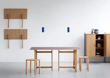 Moebe Rectangular spisebord - Burgundy, 160x90 cm - MOEBE