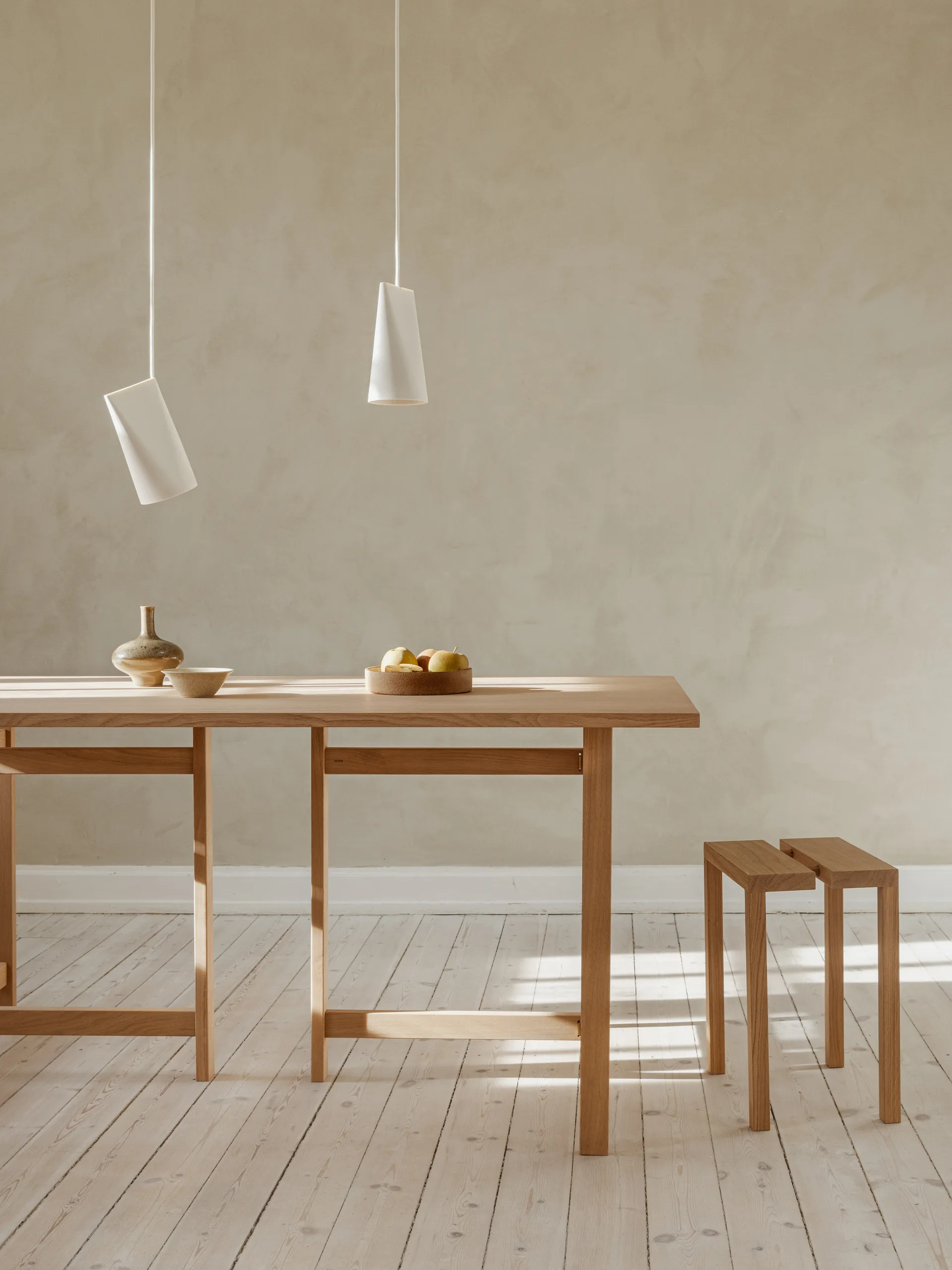 Moebe Rectangular spisebord, Burgundy, 160x90 cm MOEBE