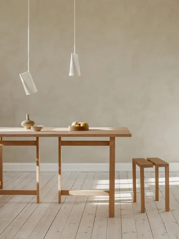 Moebe Rectangular spisebord - Burgundy, 160x90 cm - MOEBE