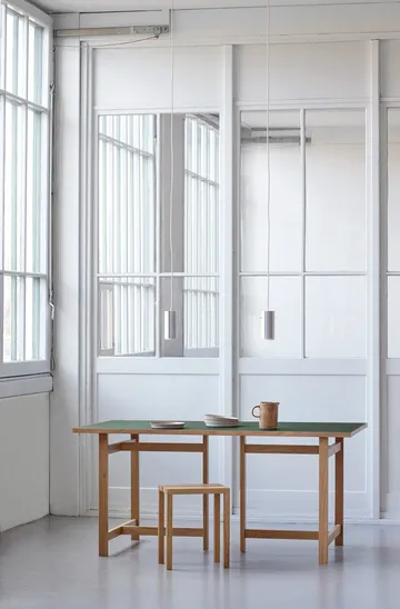 Moebe Rectangular spisebord - Green, 160x90 cm - MOEBE