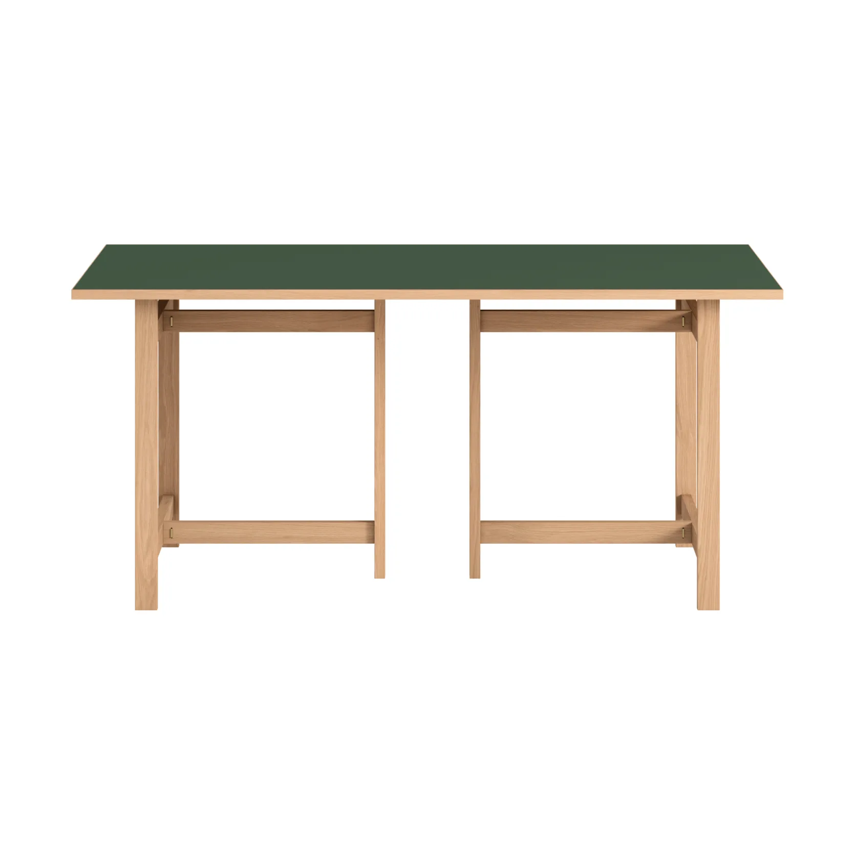 Moebe Rectangular spisebord, Green, 220x90 cm MOEBE