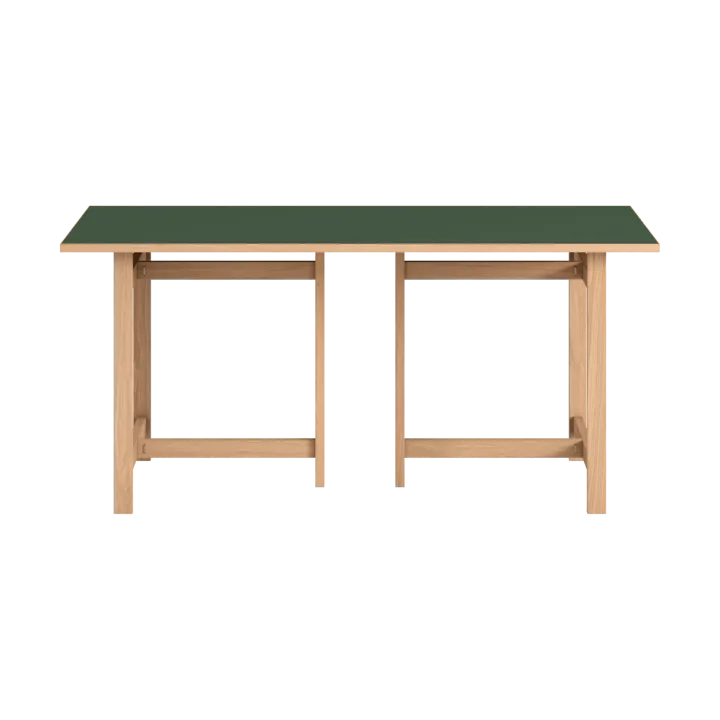 Moebe Rectangular spisebord - Green, 220x90 cm - MOEBE