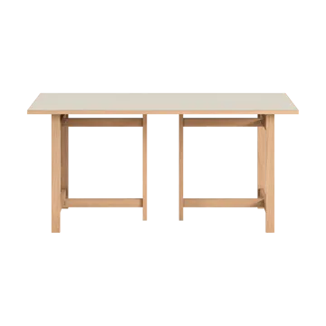 Moebe Rectangular spisebord - Light grey, 160x90 cm - MOEBE