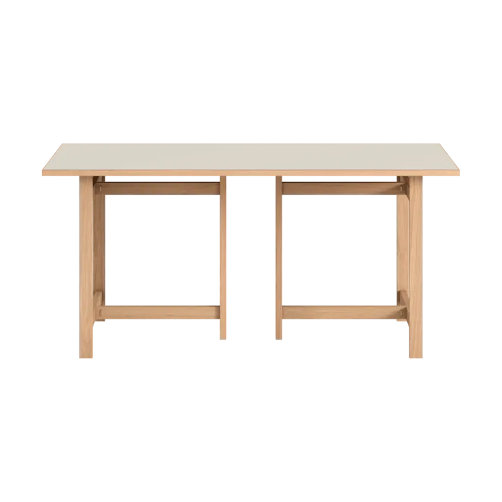 Moebe Rectangular spisebord - Light grey, 160x90 cm - MOEBE