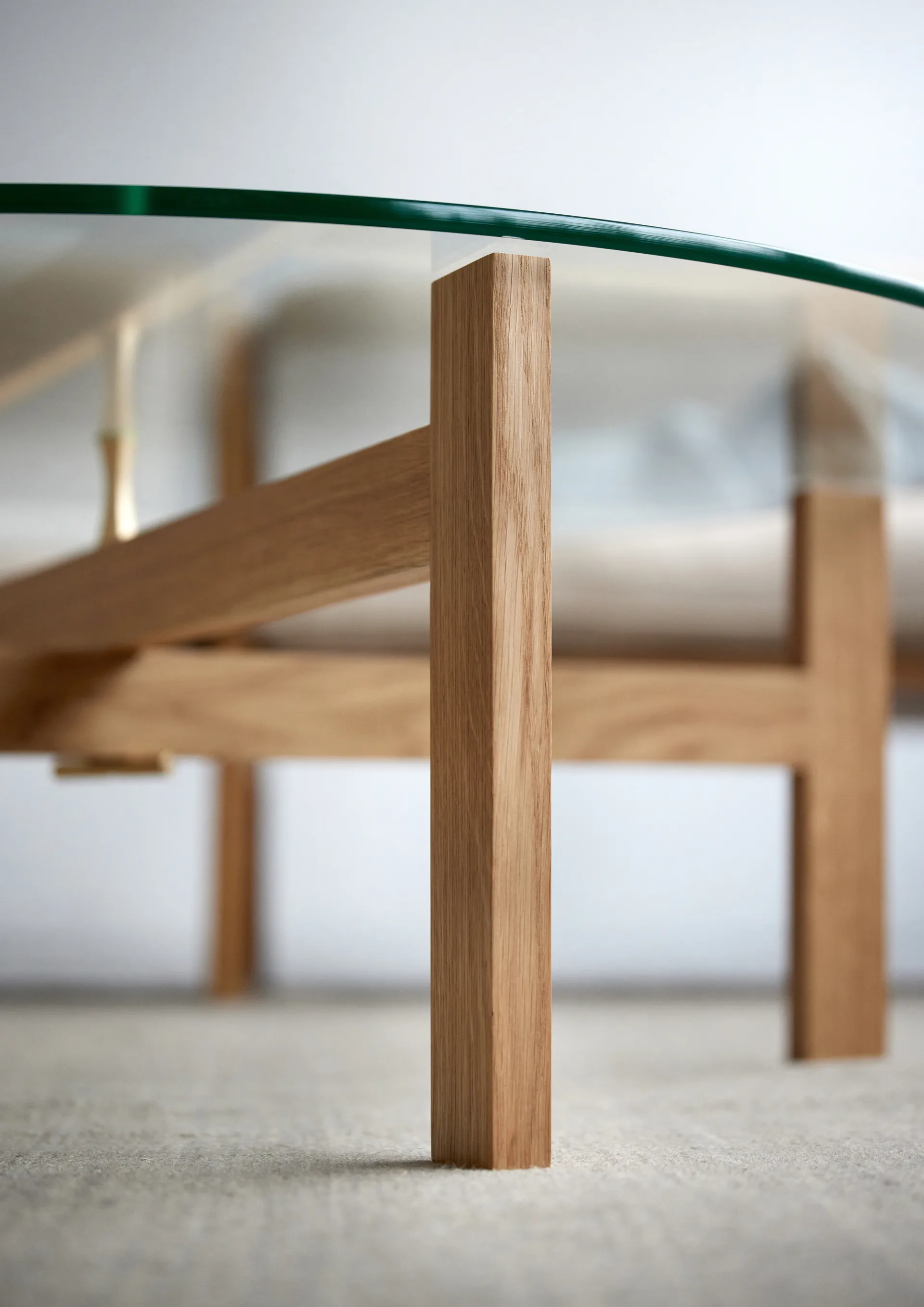 Moebe Round sofabord Ø88 cm, Eg MOEBE