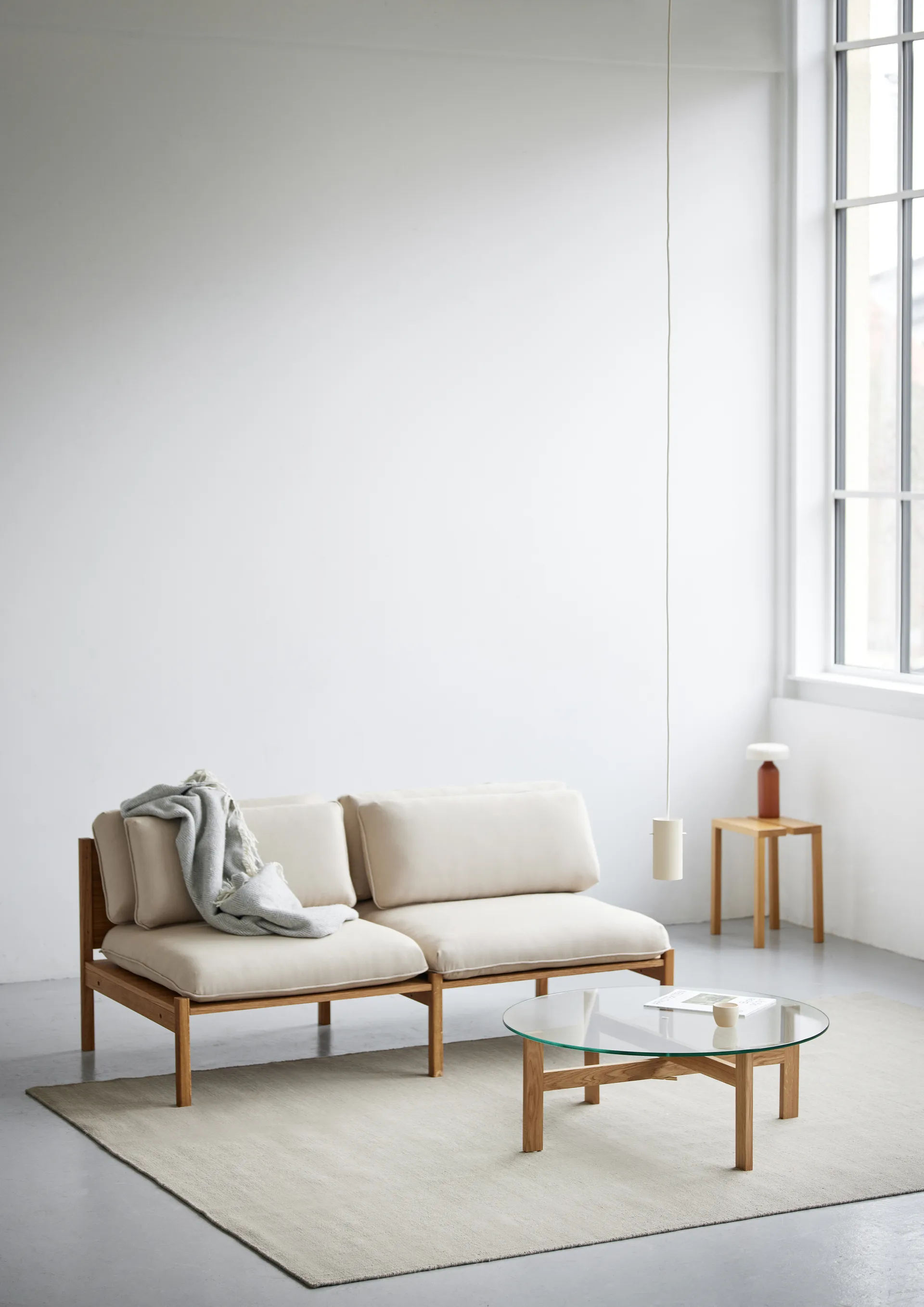 Moebe Round sofabord Ø88 cm, Eg MOEBE