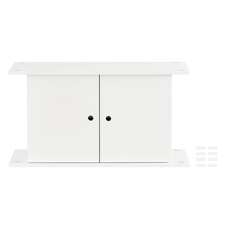 Moebe Shelving System Cabinet skab 85 cm - White - MOEBE
