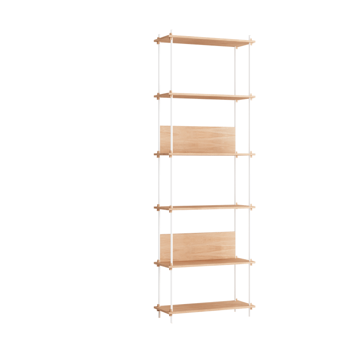 Moebe shelving system s.255.1.A - Eg/Hvid - MOEBE