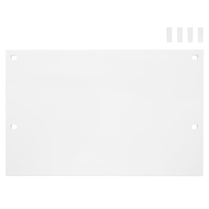 Moebe Shelving System skrivebordssæt 85 cm - White - MOEBE