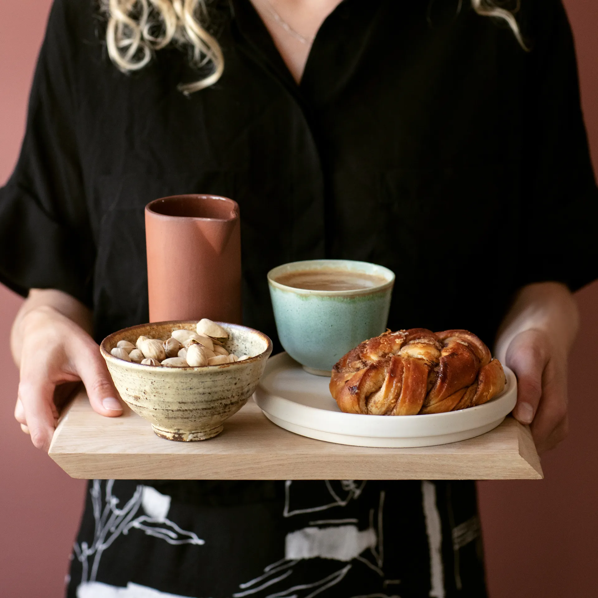 Moebe skærebræt lille 18,5x33 cm, Beige MOEBE