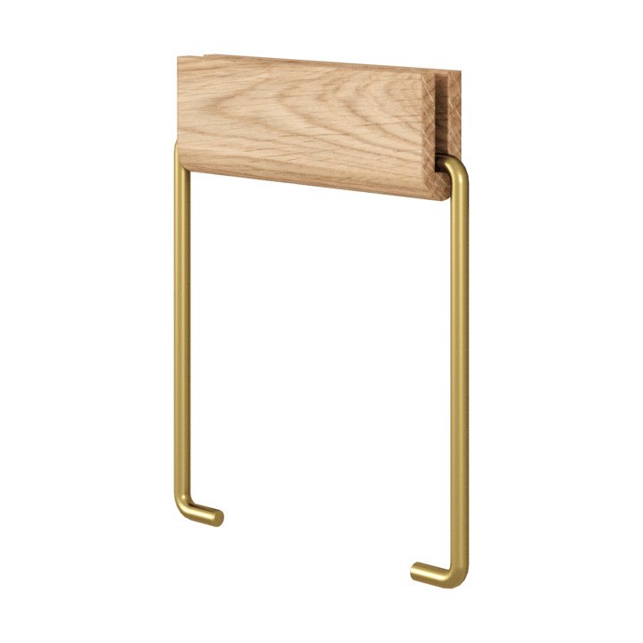 Moebe toiletrulleholder - Eg/Messing - MOEBE