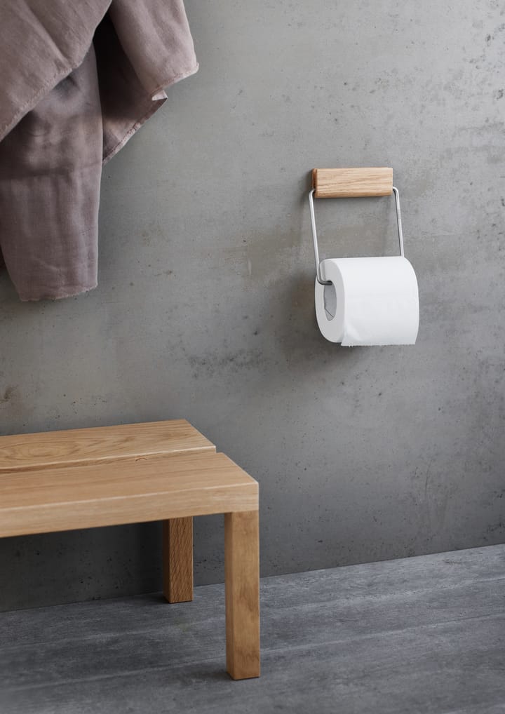 Moebe toiletrulleholder, Eg/Stål MOEBE